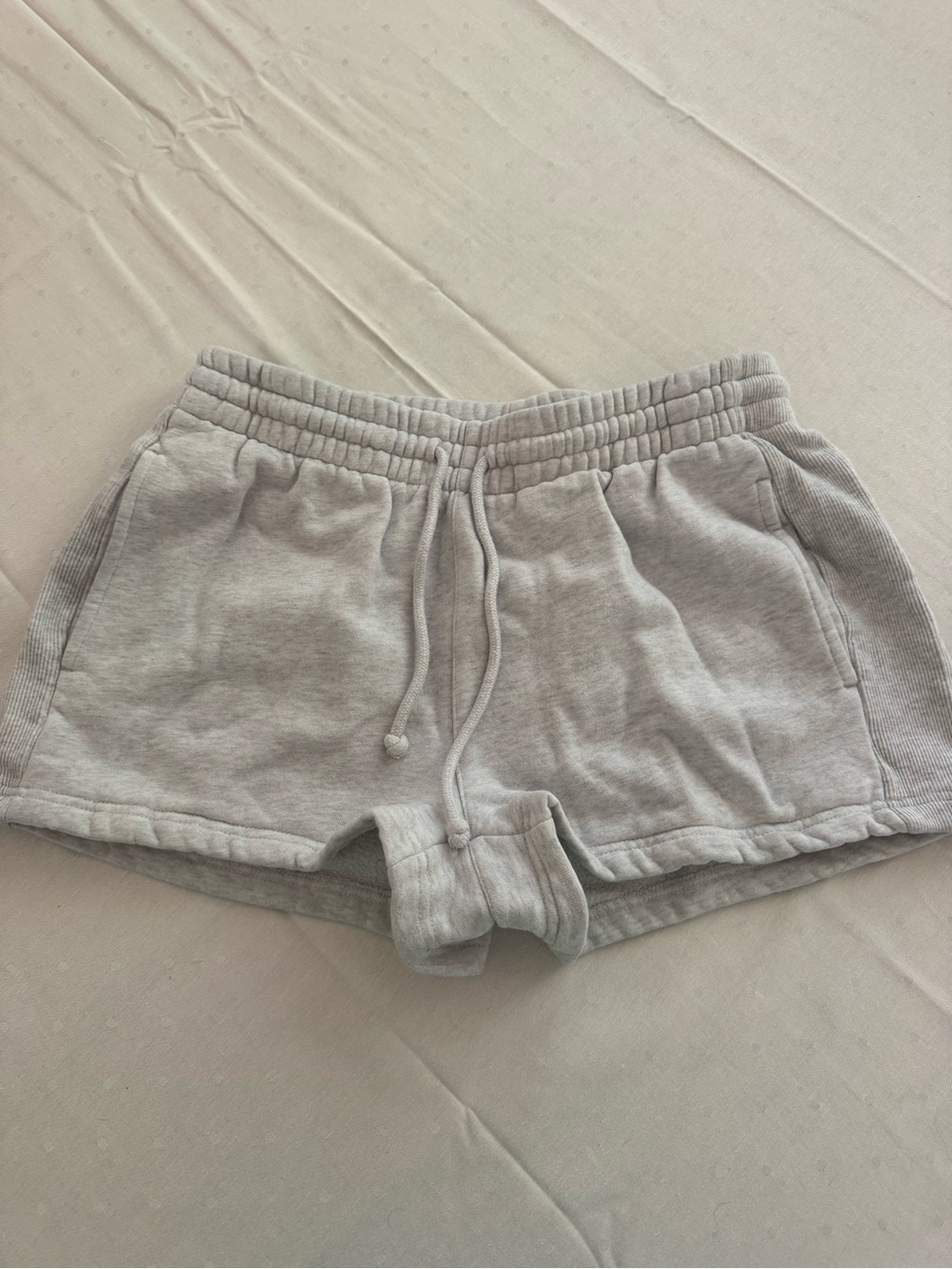 TNA Light Gray Athletic Lounge Shorts